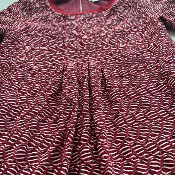 Anthro Maeve Red Dora Stretch knit dress Small - Picture 3 of 9